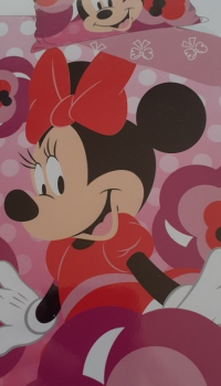 2 részes pamut ovis ágyneműgarnitúra (Disney baby - Minnie Mouse) (90×140 cm)